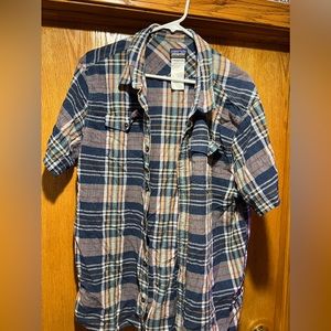 Patagonia Short Sleeve Button Down XL